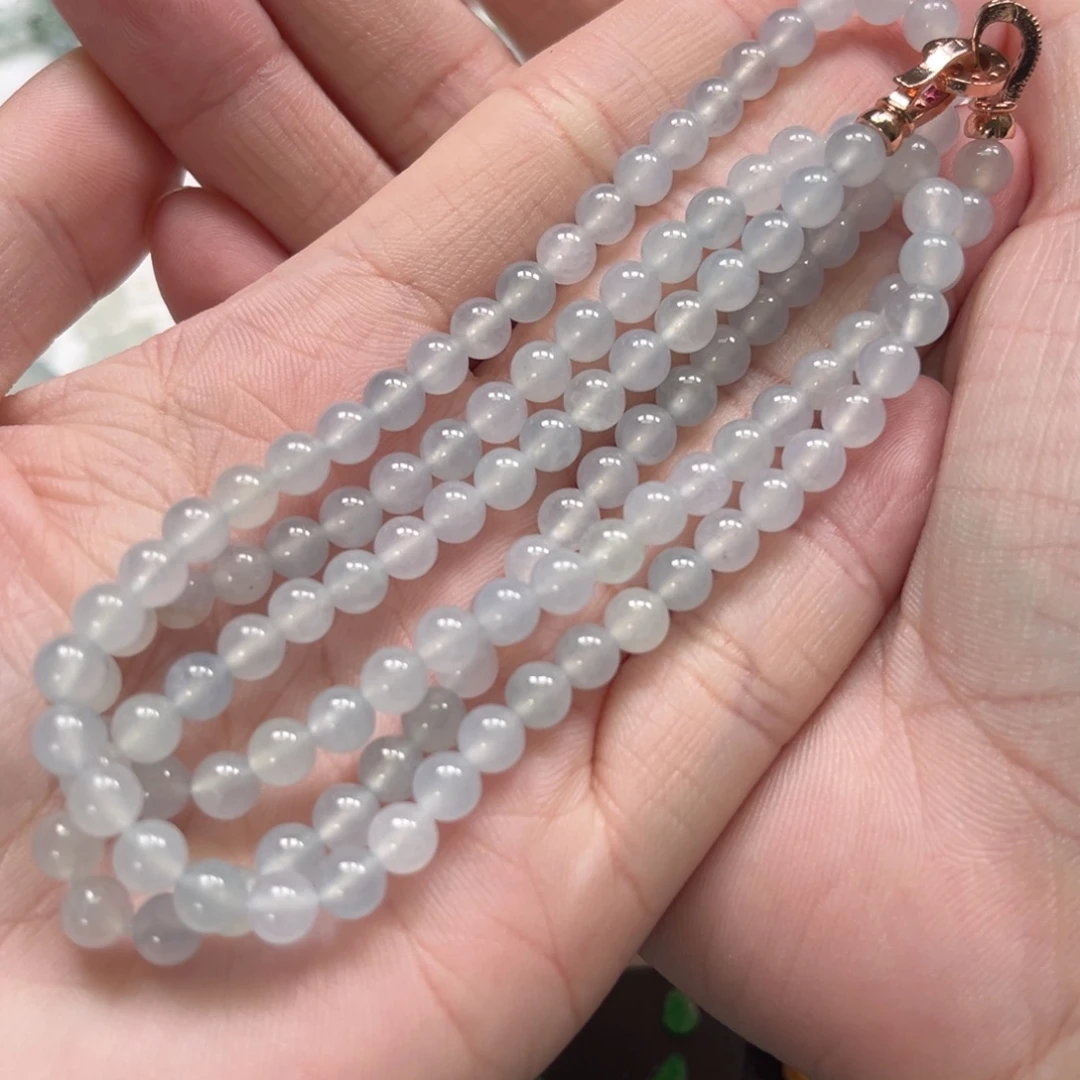 翡翠未镶嵌颈饰缅甸翡翠卡4.9