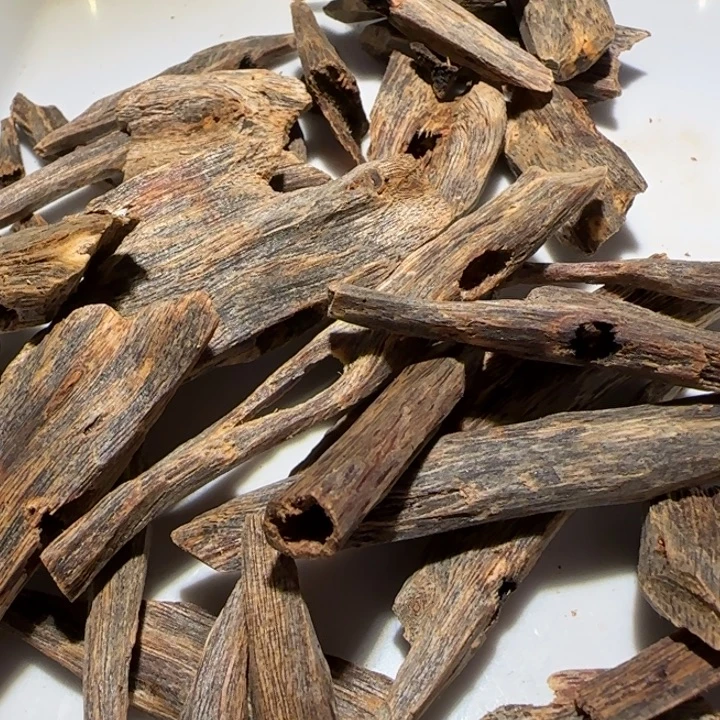 手把件沉香沉香棋楠块料56克