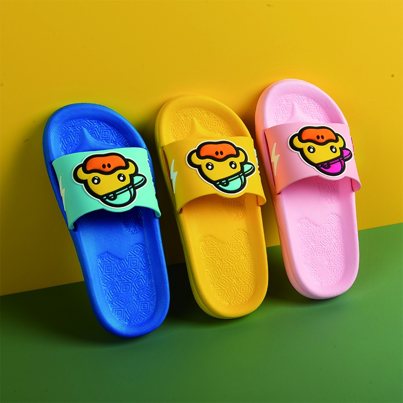 夏季小黄鸭儿童凉拖鞋女孩宝宝男花园洞洞鞋可爱卡通软底防滑拖鞋
