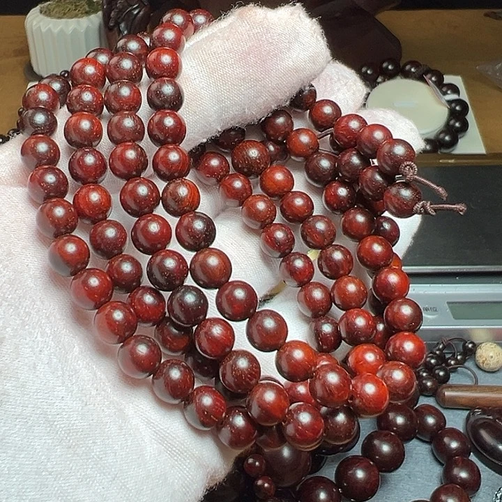 檀香紫檀（小叶紫檀）手串/手链原生态无胶无腊