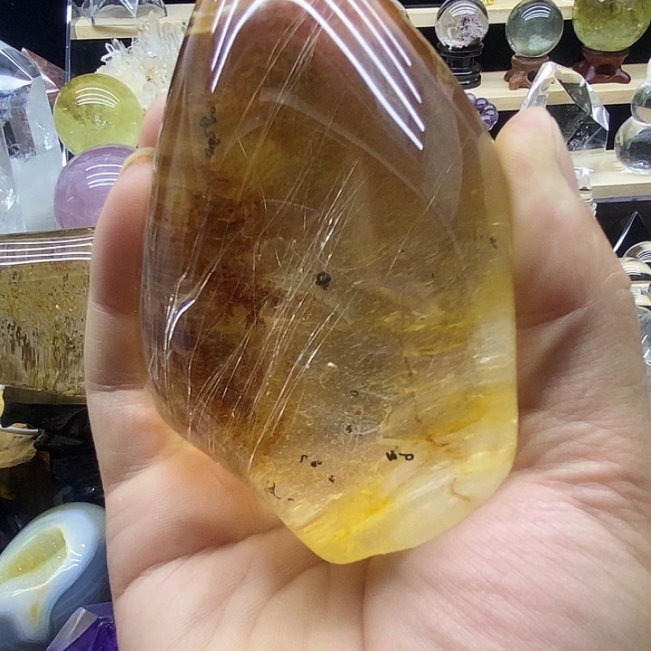 石材天然水晶摆件