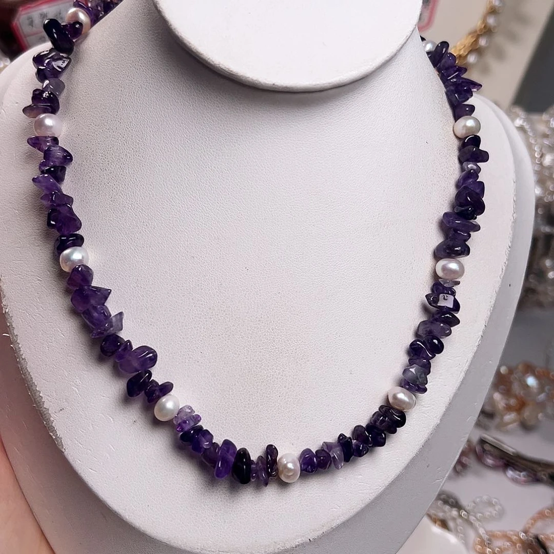 淡水珍珠未镶嵌颈饰