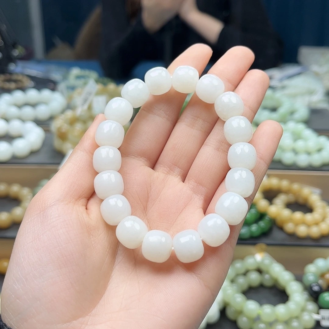 和田玉手链未镶嵌