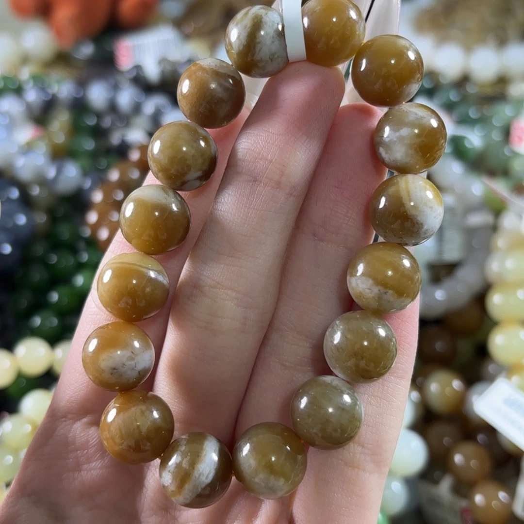 和田玉未镶嵌手链297