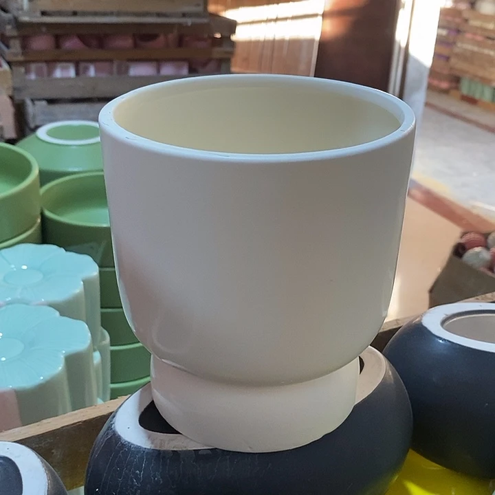 陶摆件陶盆有孔 瑕疵介意勿拍