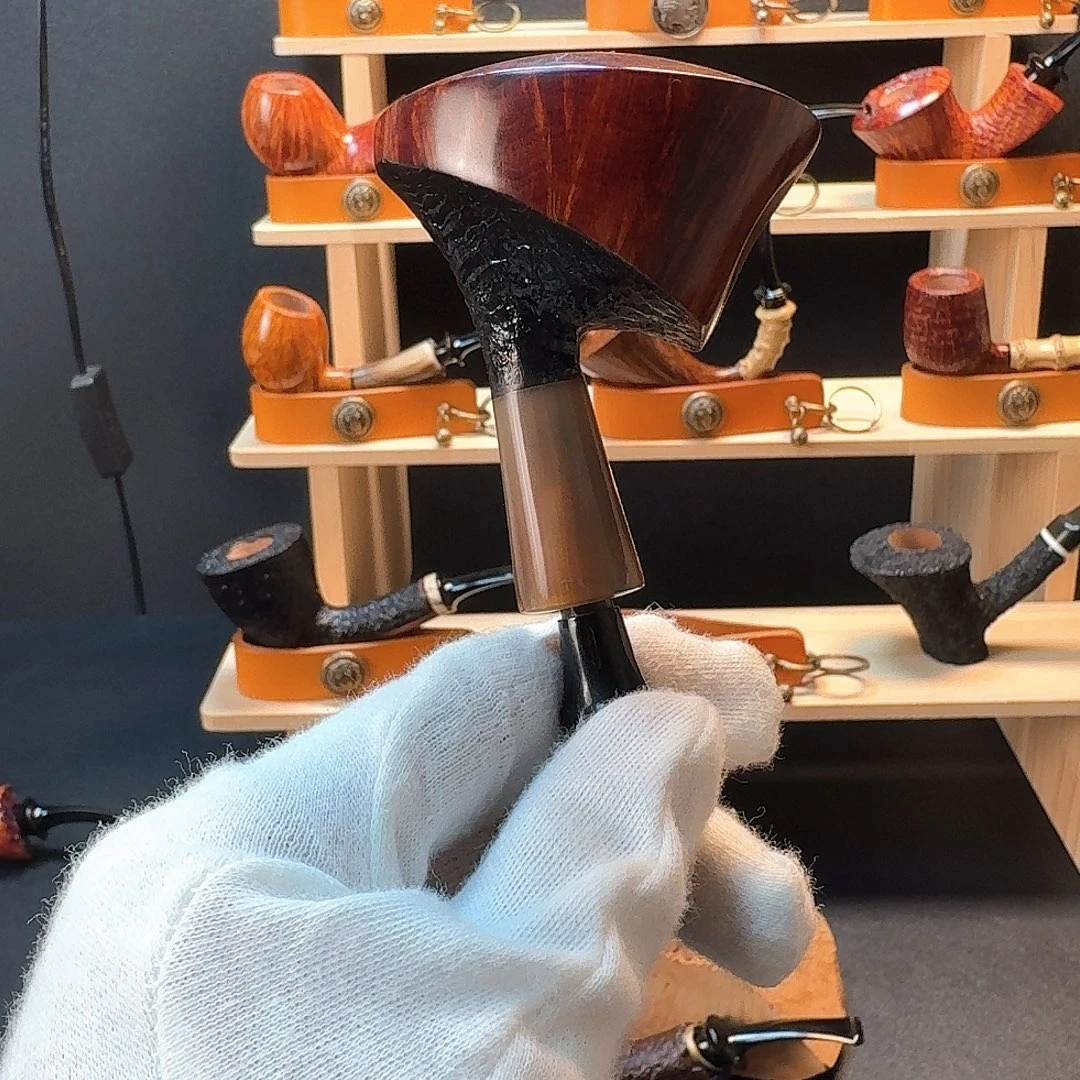 阿***福石楠木奶妈的手工石楠木烟斗