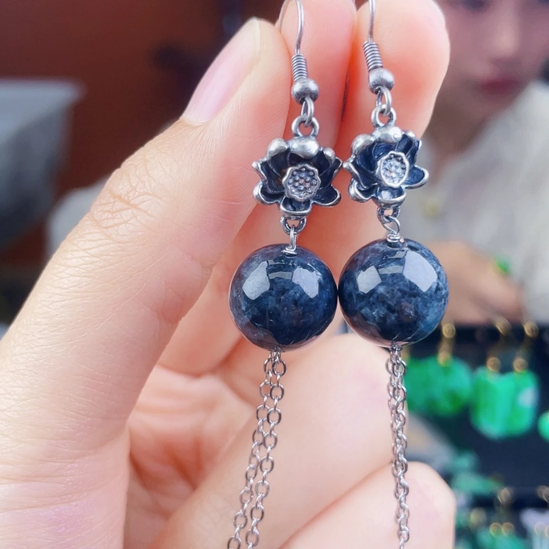 翡翠未镶嵌耳饰饰品