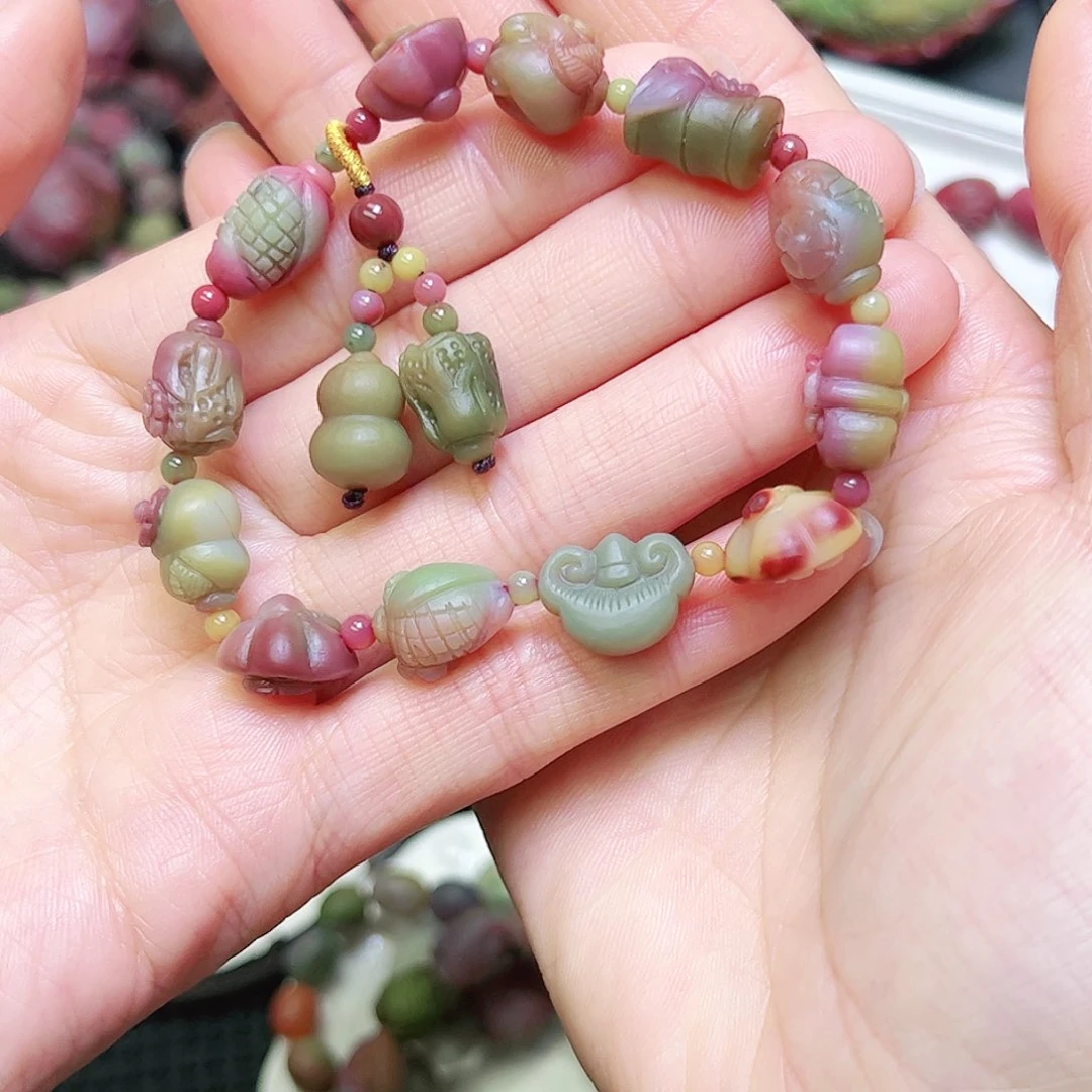 玛瑙/玉髓手串未镶嵌余***?手串