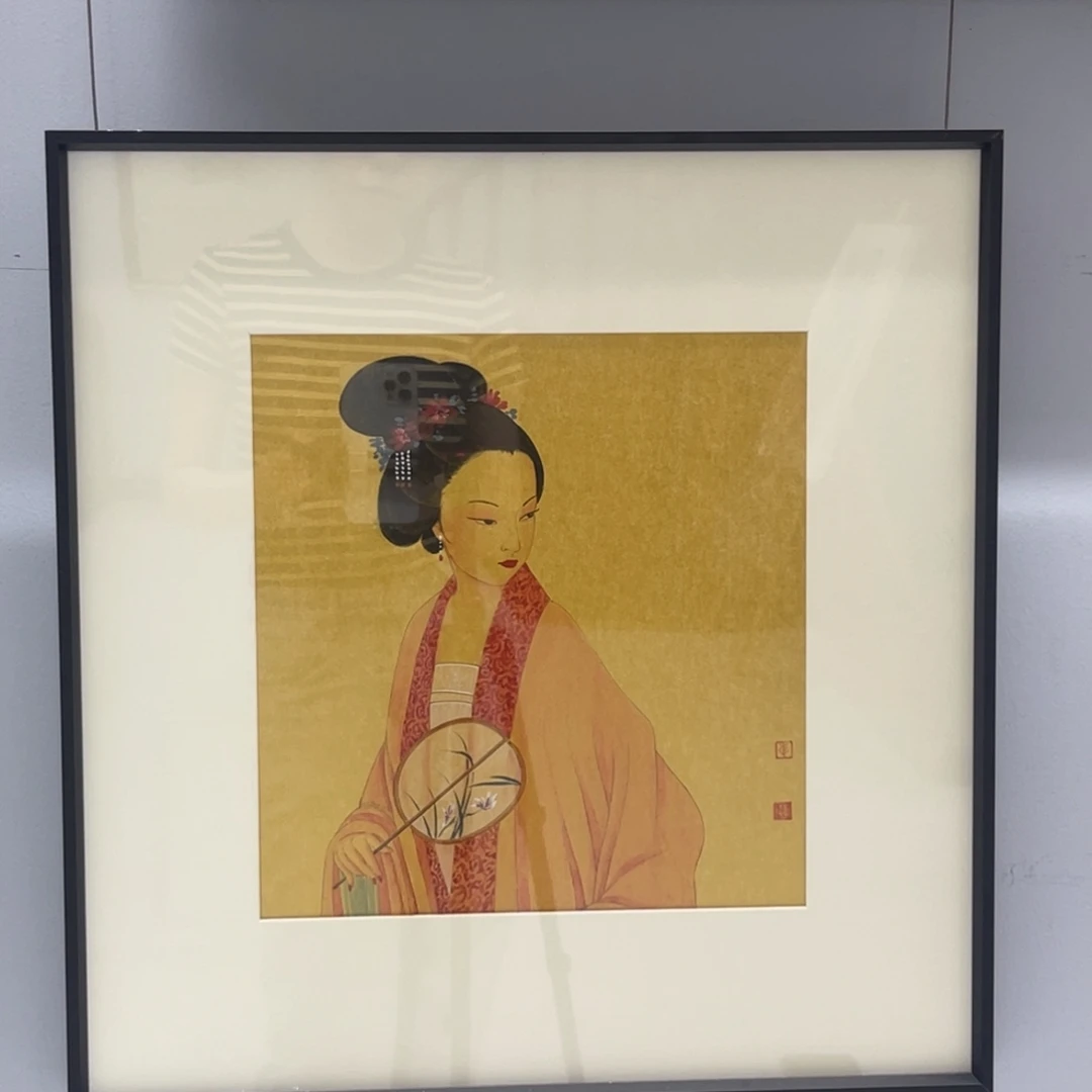 国画李嘉儒 工笔人物