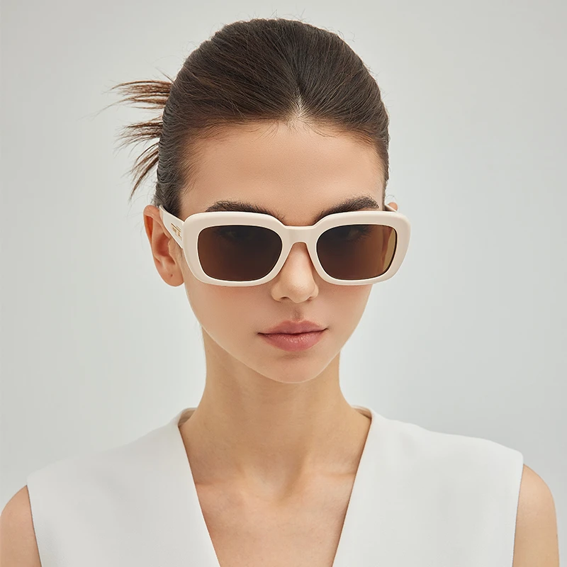 【林允同款】Polaroid/宝丽来时尚百搭潮流墨镜女款2025新款0104