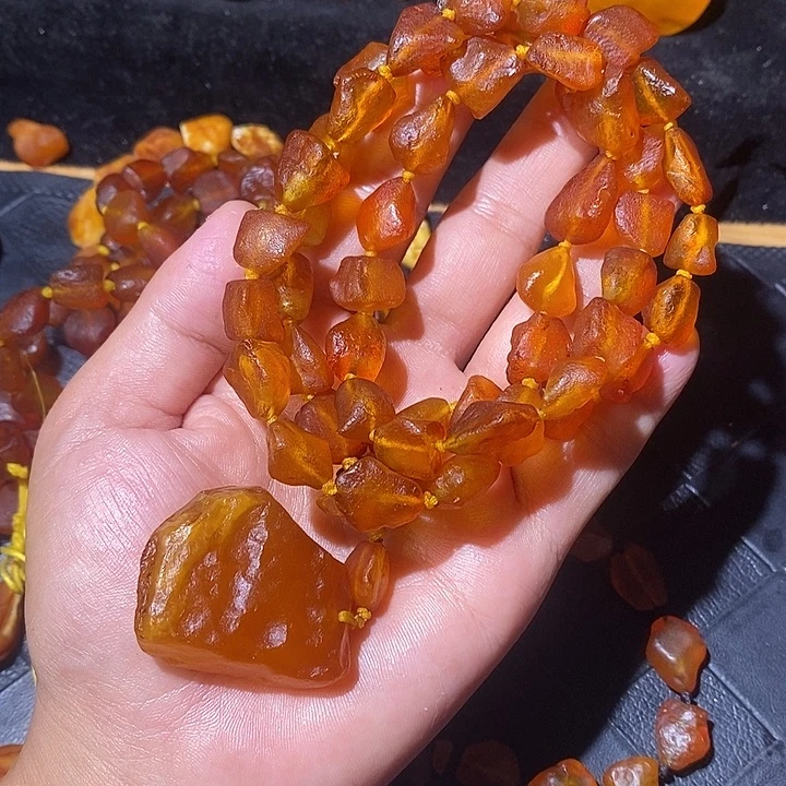 未镶嵌琥珀手链手串