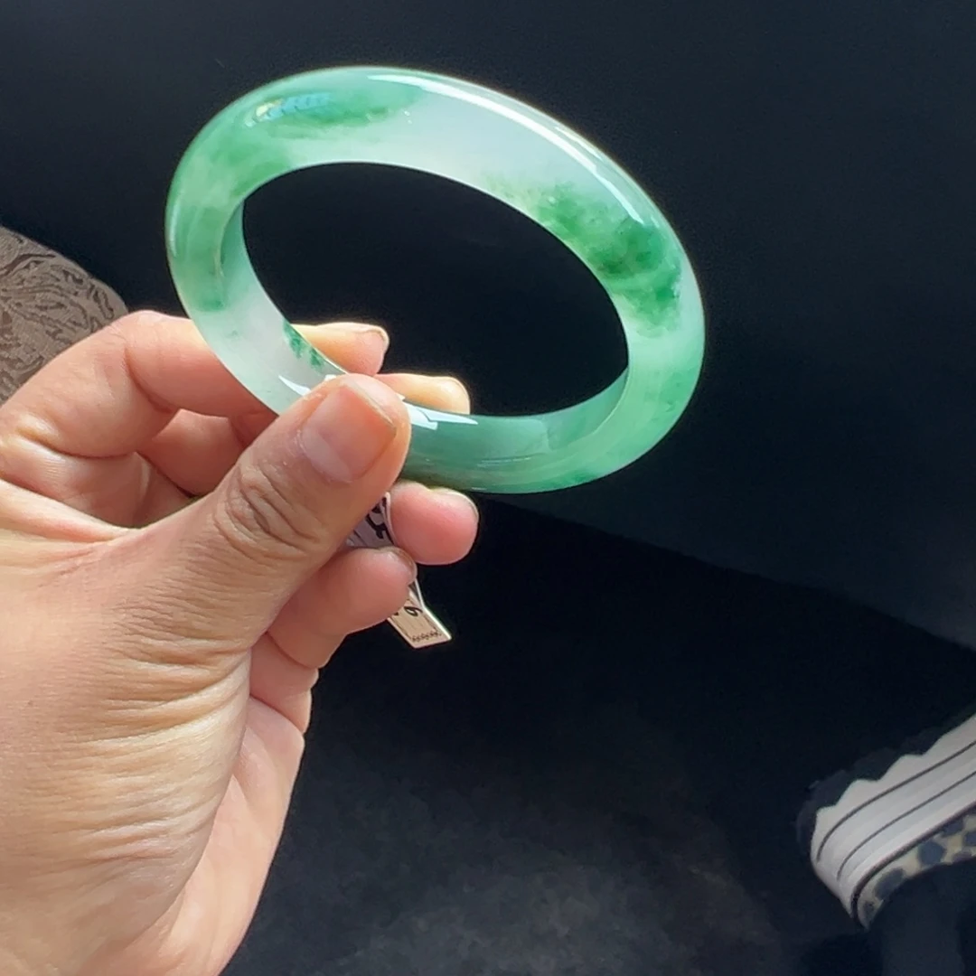 石英质玉未镶嵌手镯非洲翠56