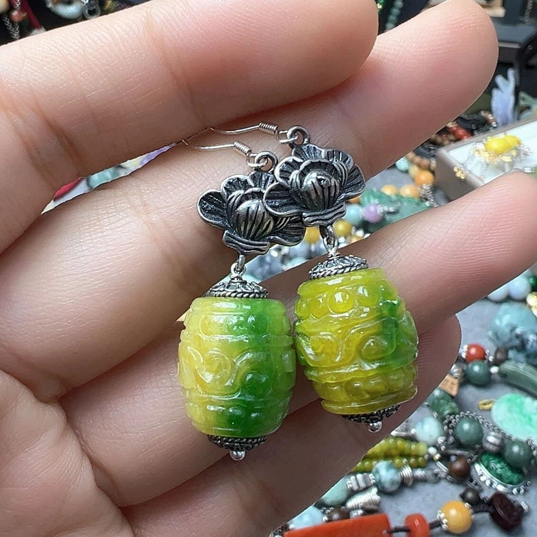 翡翠戒指未镶嵌炸