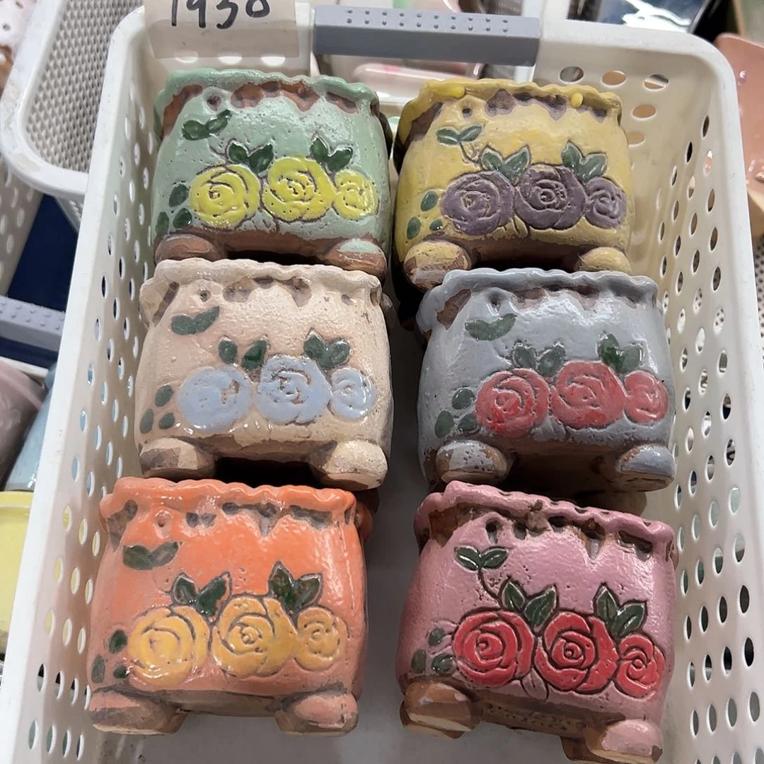 陶瓷多肉小花盆@@1930