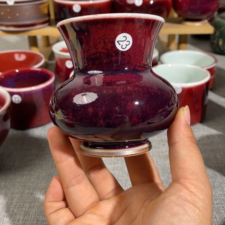 瓷片纯手工制作……微微瑕