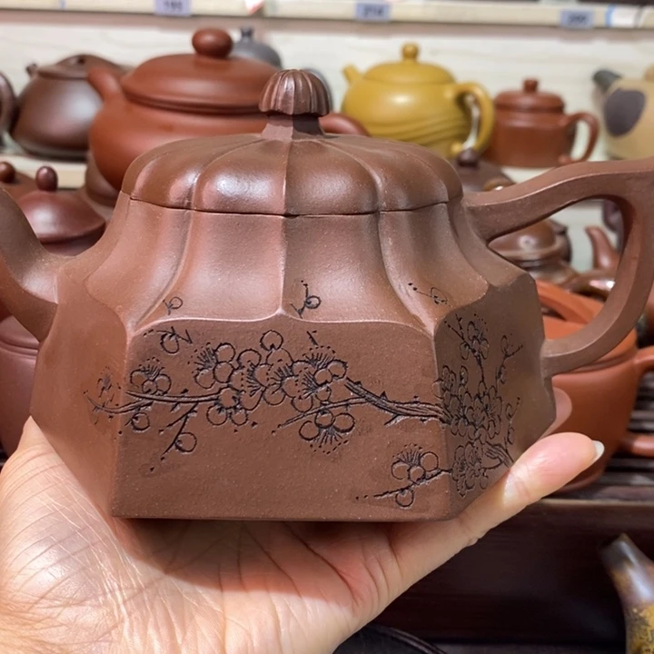 紫砂茶壶微瑕处理一把