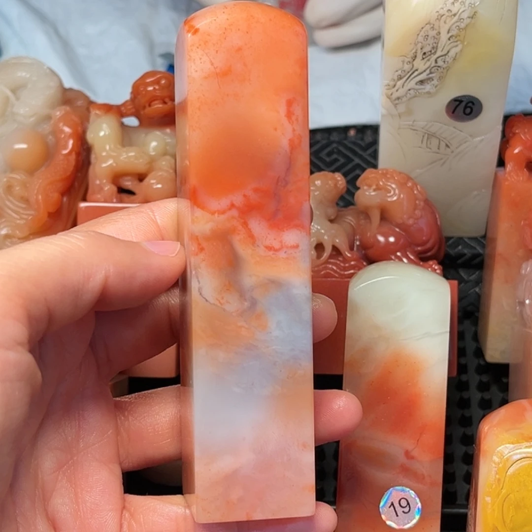 寿山石印石我不晓得咋搞