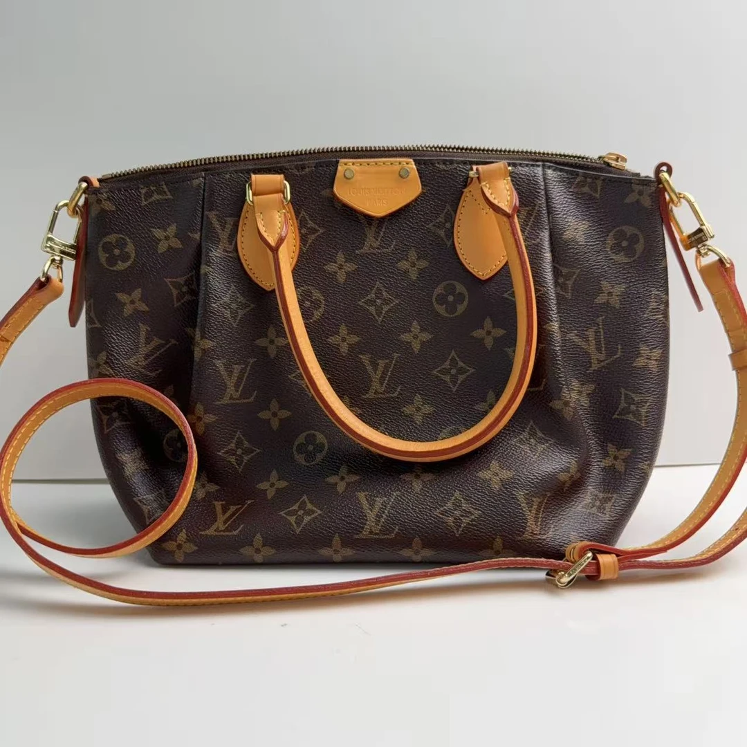 95新 LouisVuitton/路易威登 路易威登老花饺子单肩包
