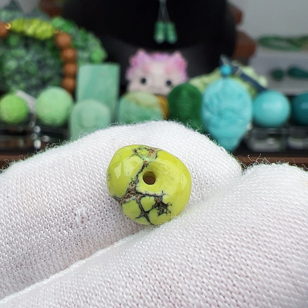 绿松石未镶嵌绿松石主播璐璐