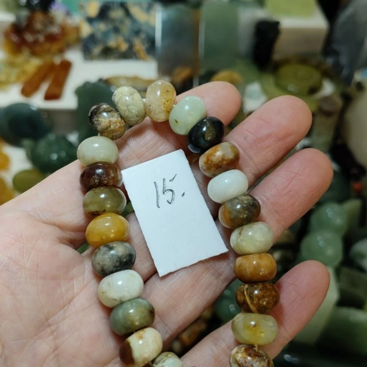 岫玉未镶嵌手串手串