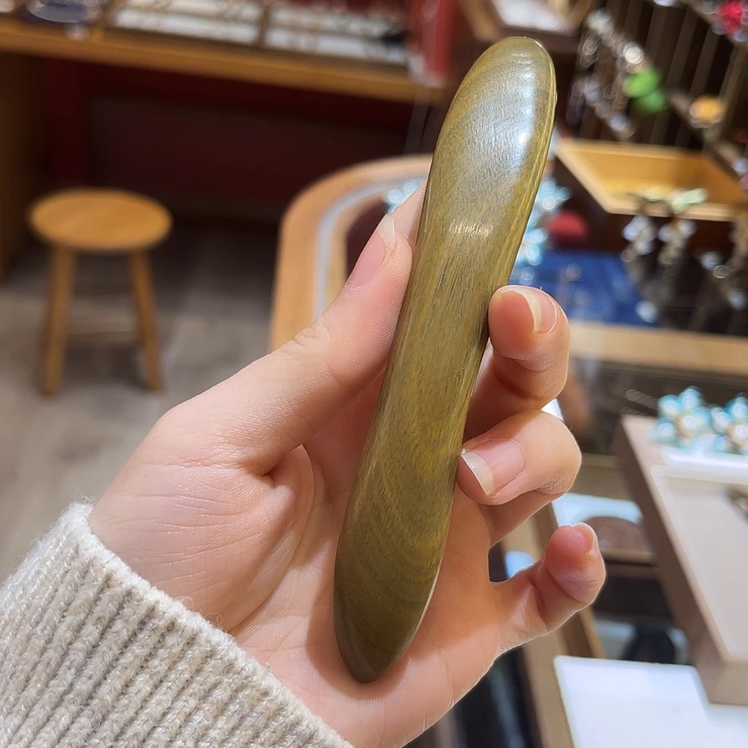 非金属一支绿檀木