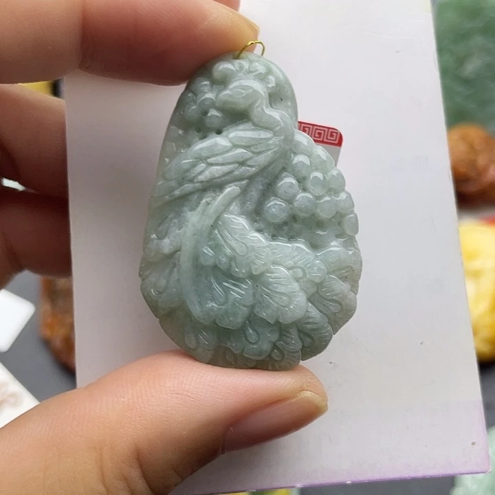 翡翠未镶嵌颈饰天然翡翠