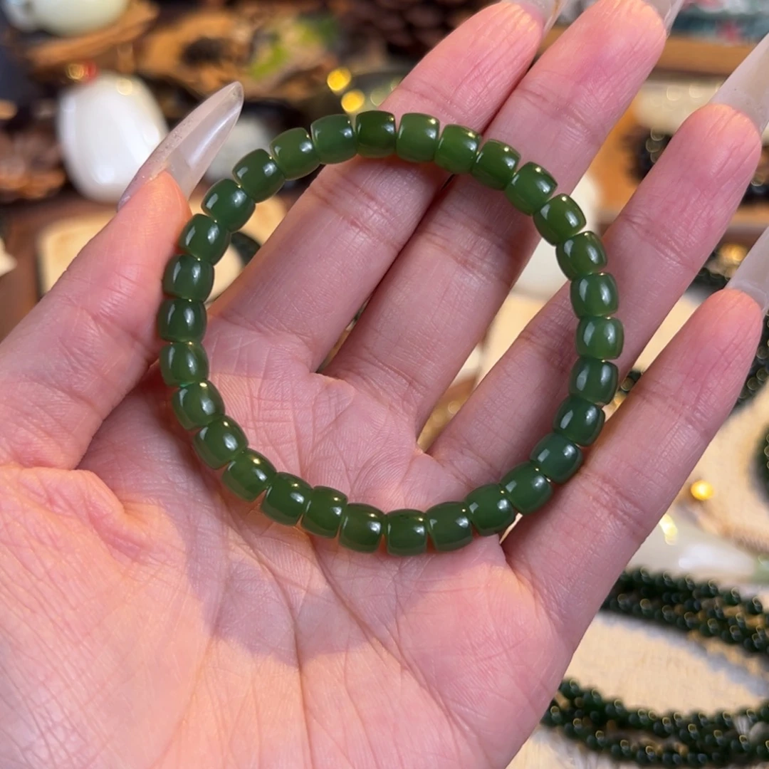 未镶嵌手链和田玉小*宝