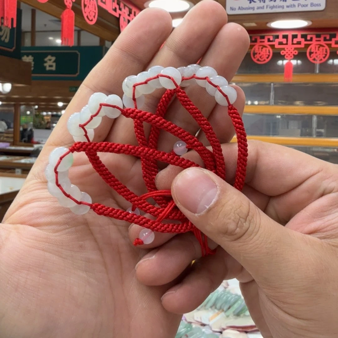 未镶嵌手链翡翠多样性发一