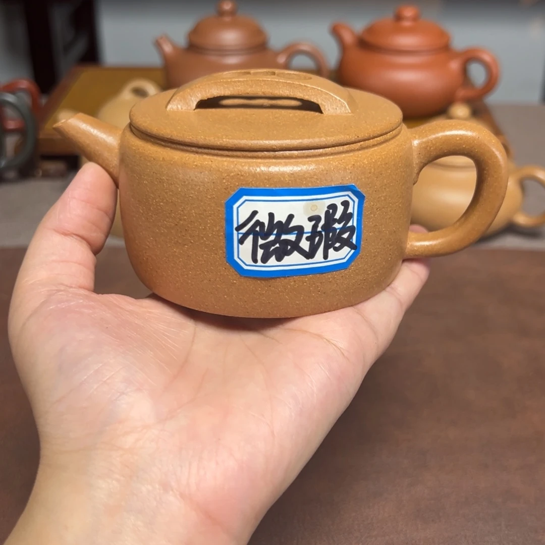 茶壶紫砂好*汉瓦微瑕200