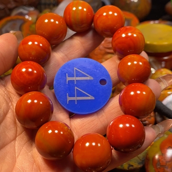 随***～玛瑙/玉髓手链未镶嵌