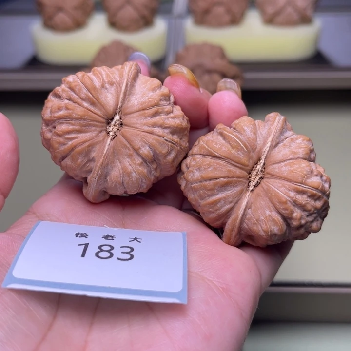 文玩核桃把件南瓜44.183