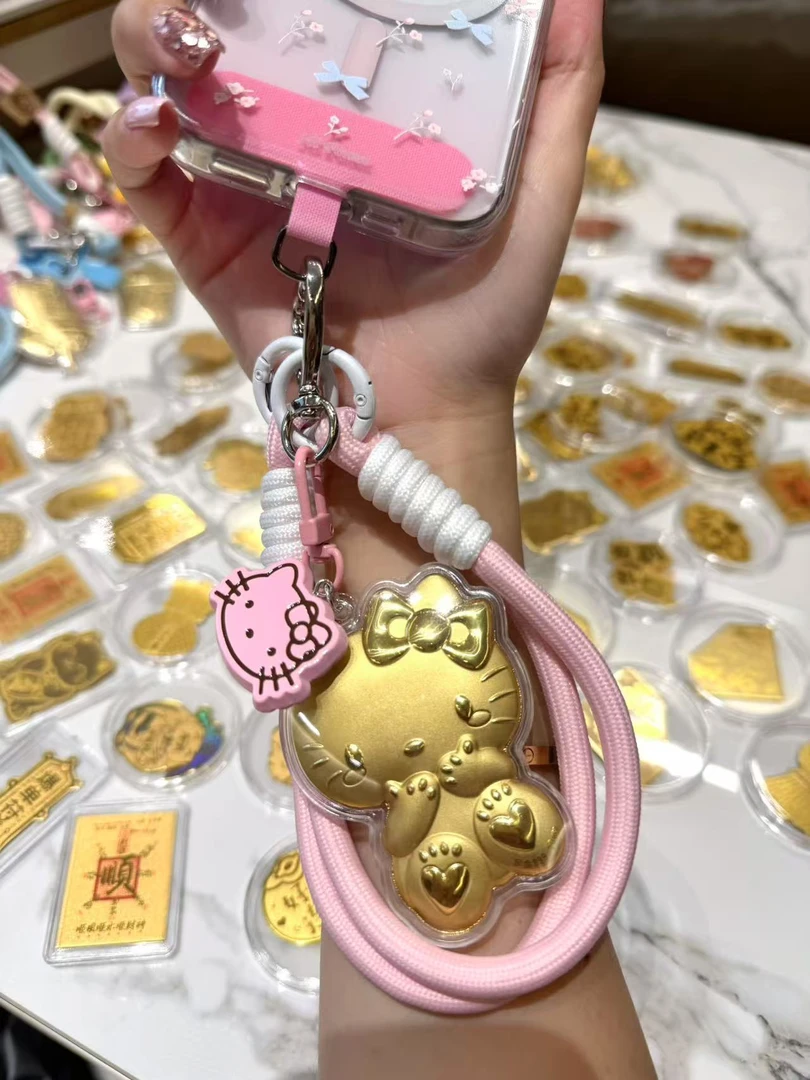 可爱卡通KT猫手机挂坠生日情人礼品礼物