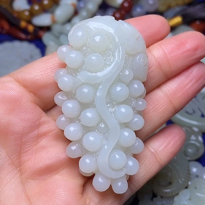 吊坠(不含链)未镶嵌和田玉