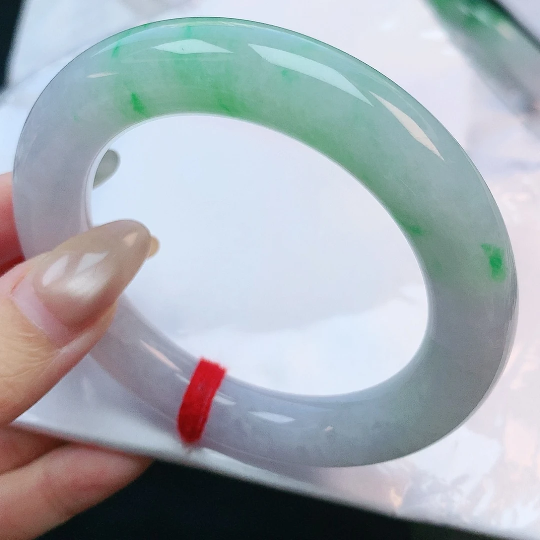 未镶嵌手镯翡翠56圆条882779