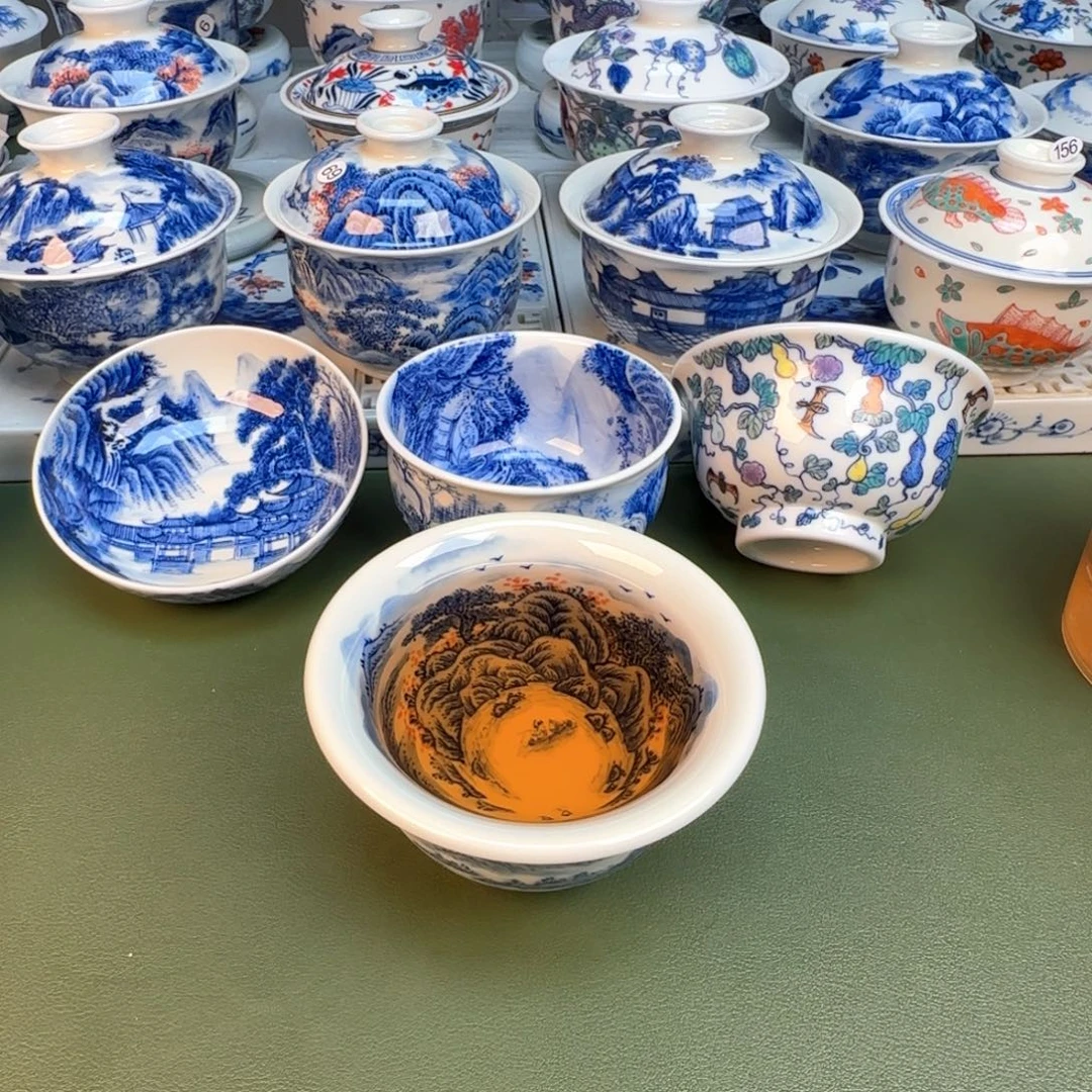 纯手工纯手绘茶具14