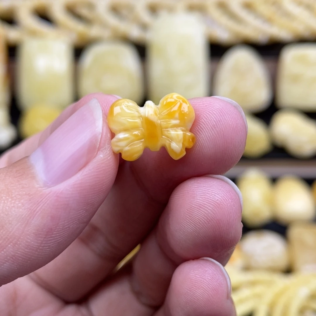 琥珀未镶嵌裸石琥珀蜜蜡
