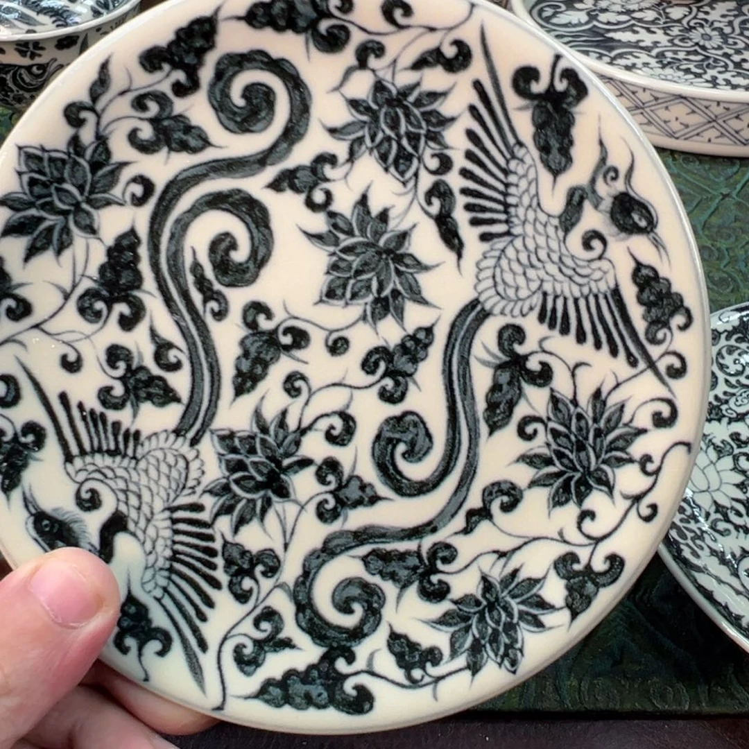 陶景德镇手工手绘陶瓷