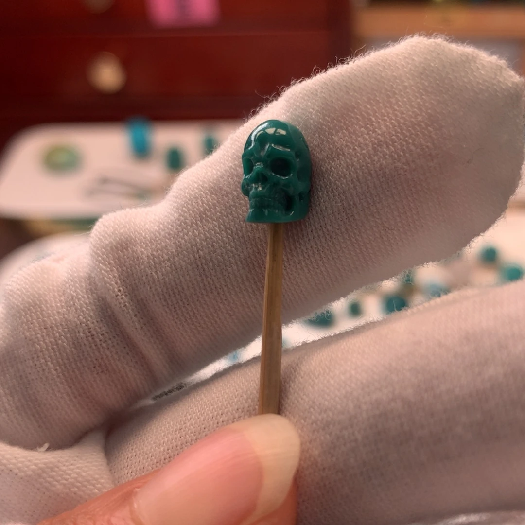 绿松石未镶嵌配饰j