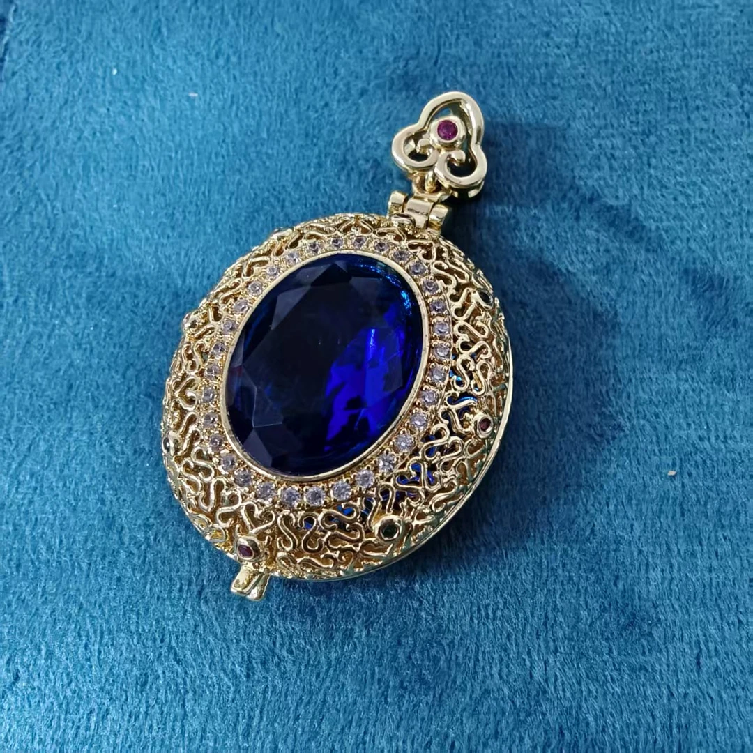 【ANNA严选】时尚精美高级精美蓝首饰F290