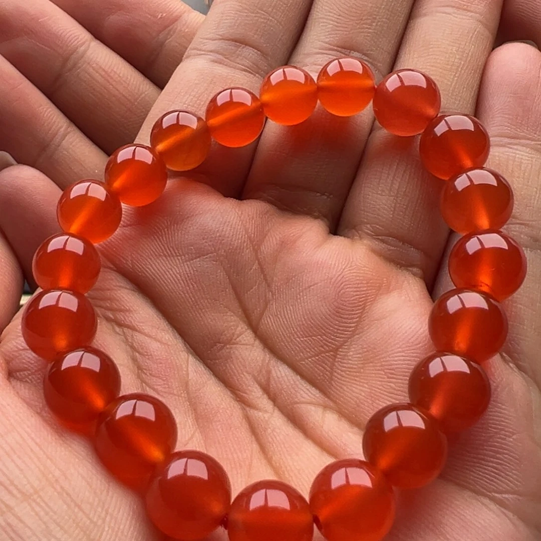 南红玛瑙圆珠9未镶嵌