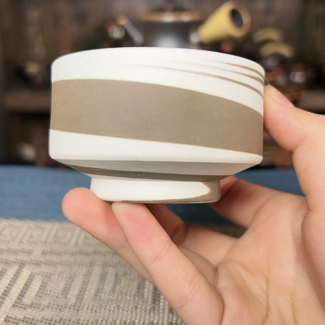 纯手工制作裸烧搅胎泥