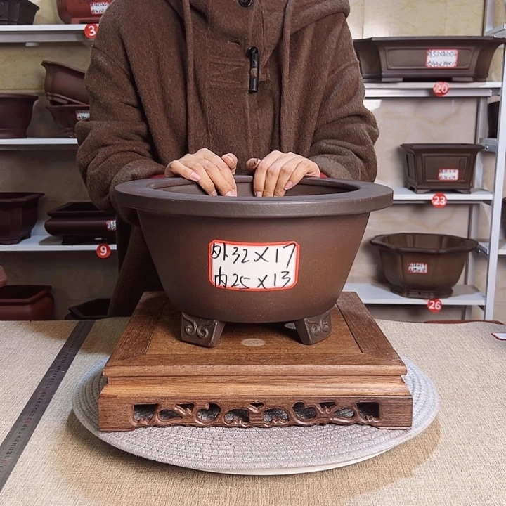 紫砂花盆紫砂花盆