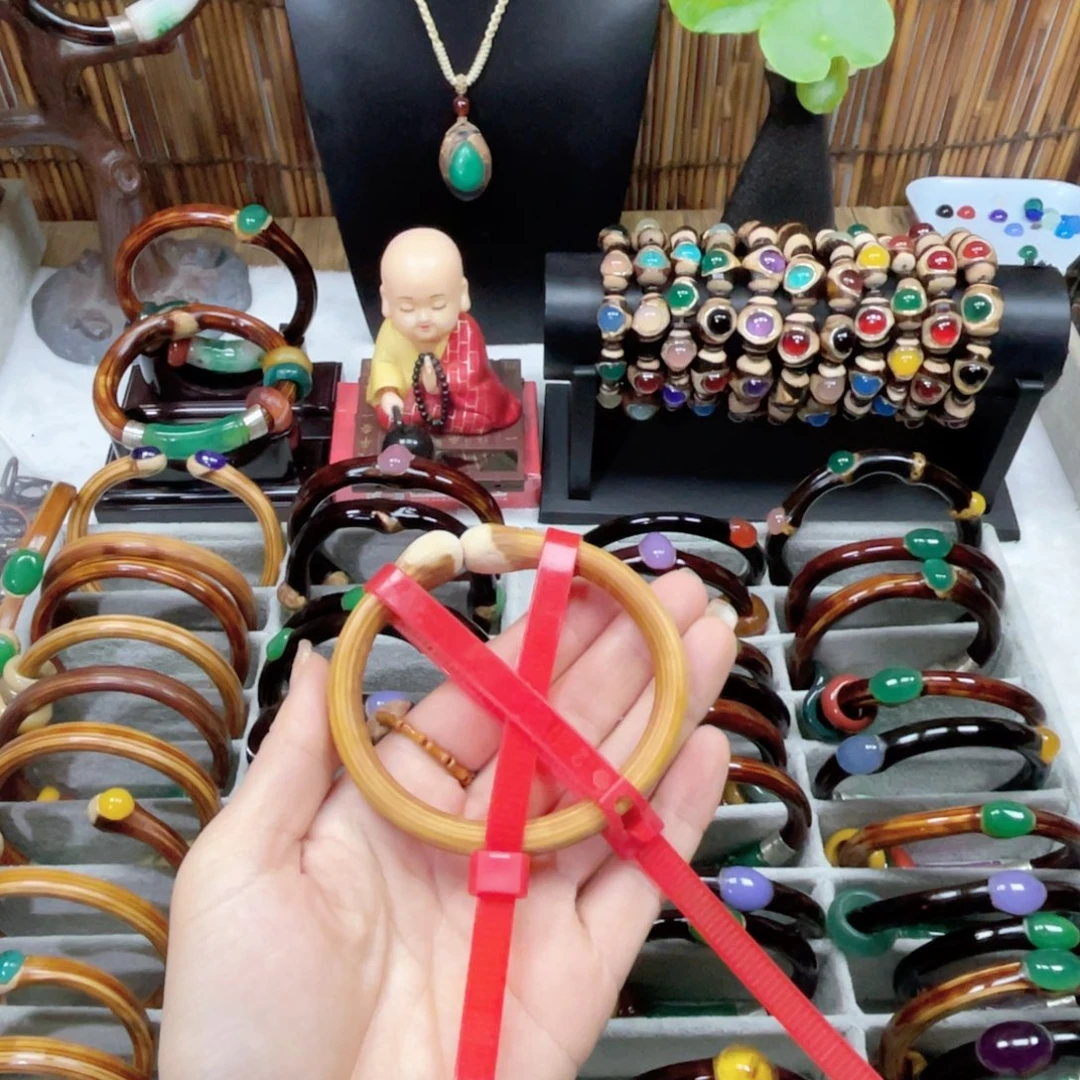 大理石磁石黑藤镶嵌款式多样