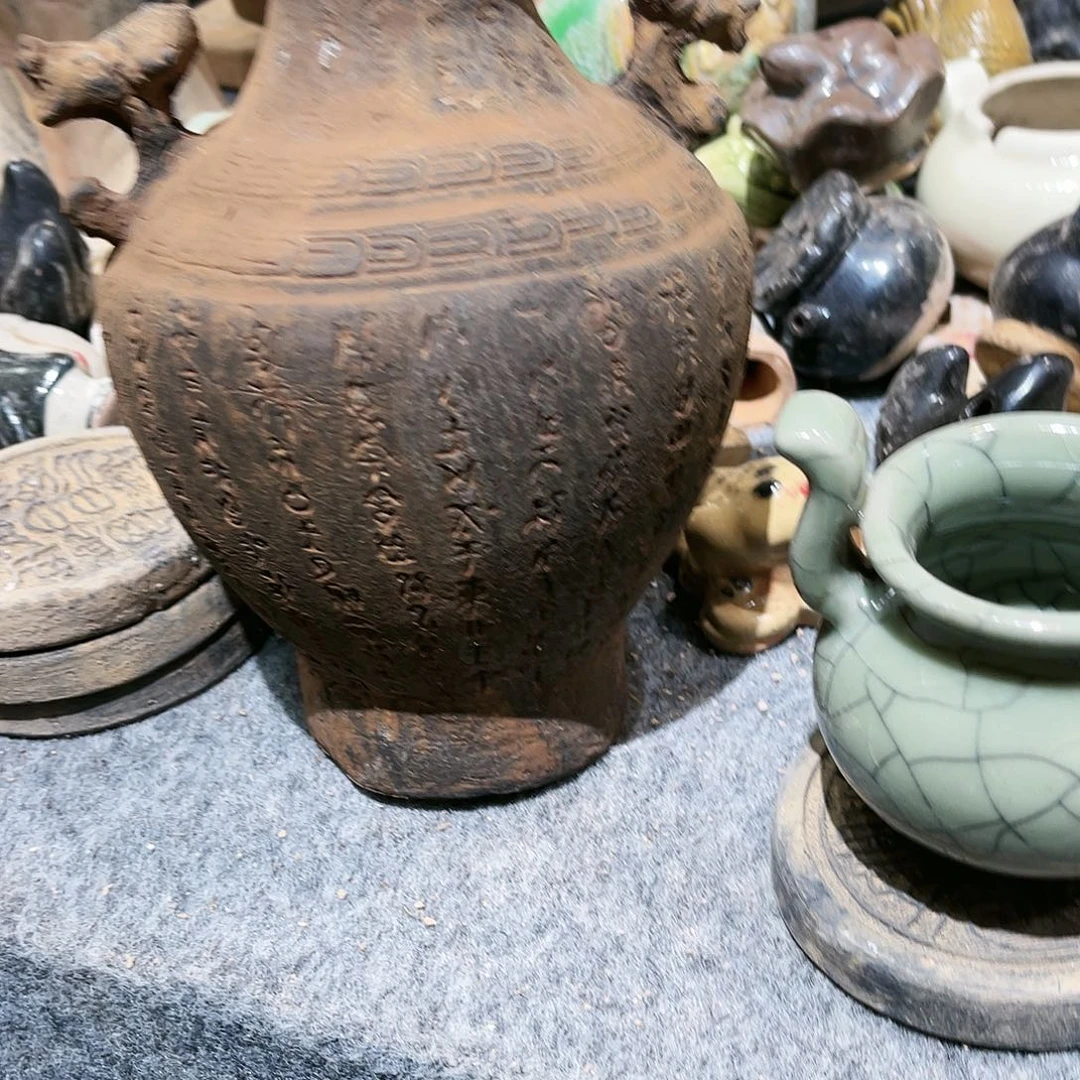圣*瓦当摆件茶台的一