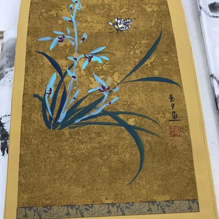 国画绘画手绘作品