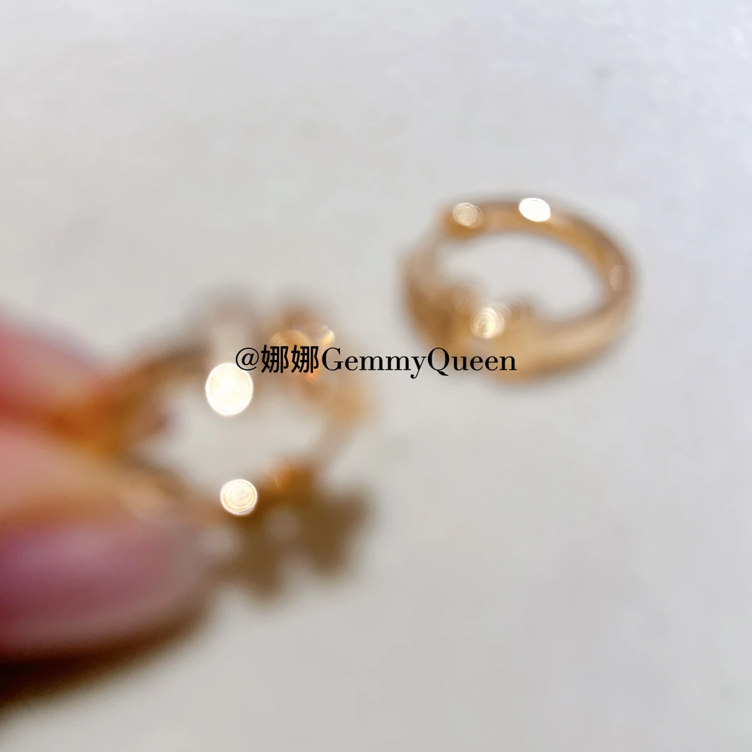 铜合金合成锆石耳饰 娜娜GemmyQueen耳环GQ08576