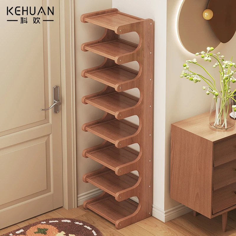 鞋架家用门口多层室内小窄出租房用简易鞋架子收纳神器省空间鞋柜