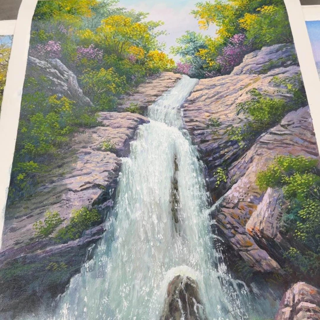 油画我娃娃不在家了你就