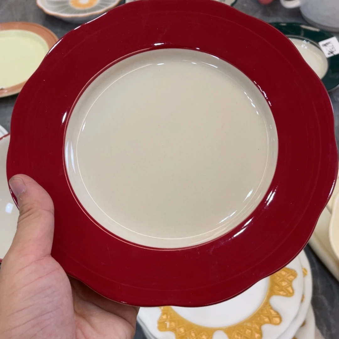 陶瓷微瑕餐具介意勿拍，满18飞！