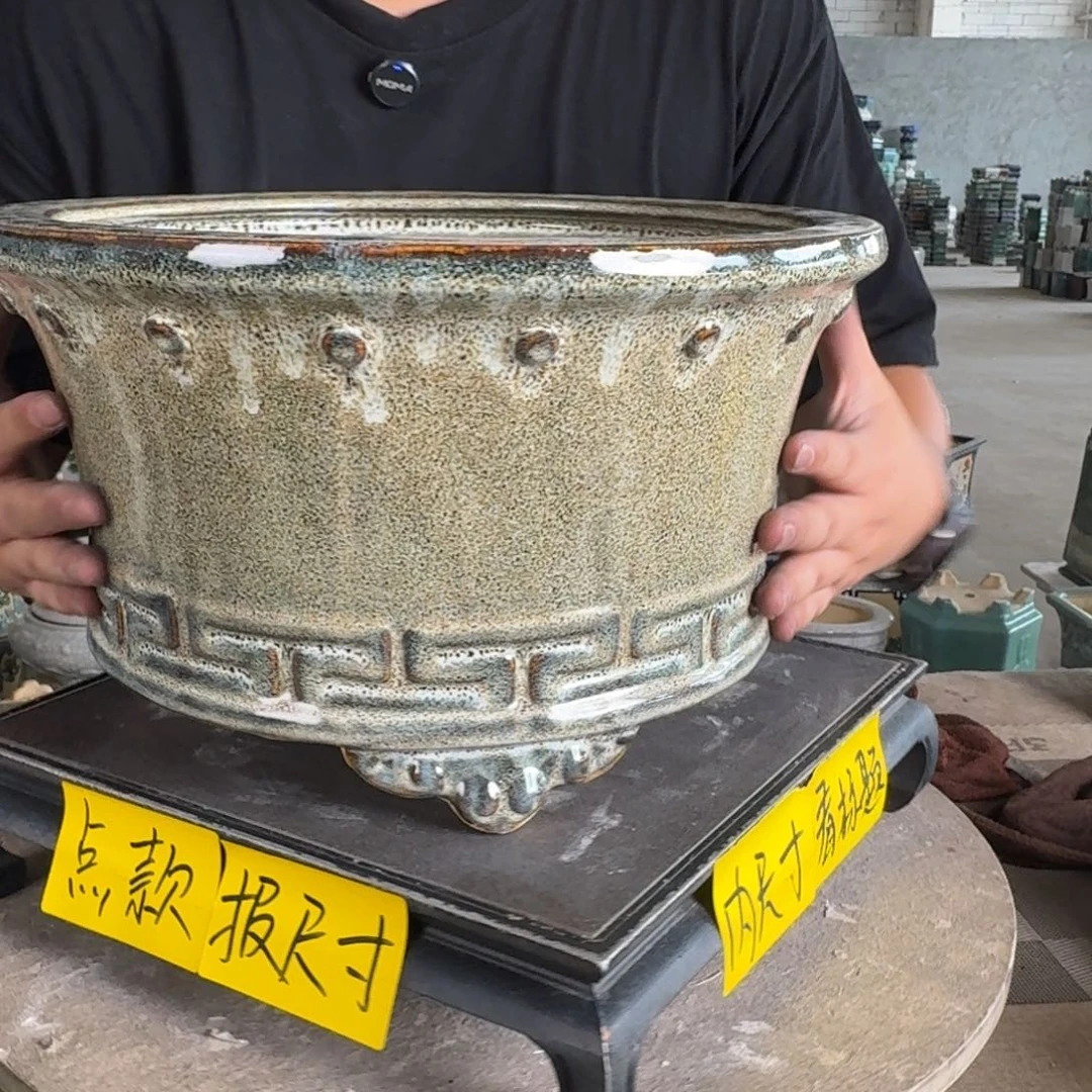 。一风堂石湾花盆 内29*16